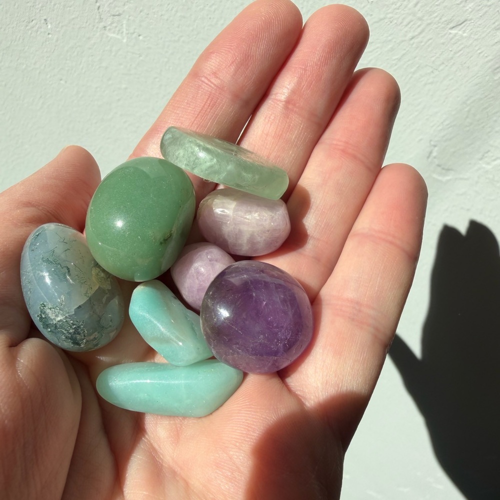 Crystal tumbles